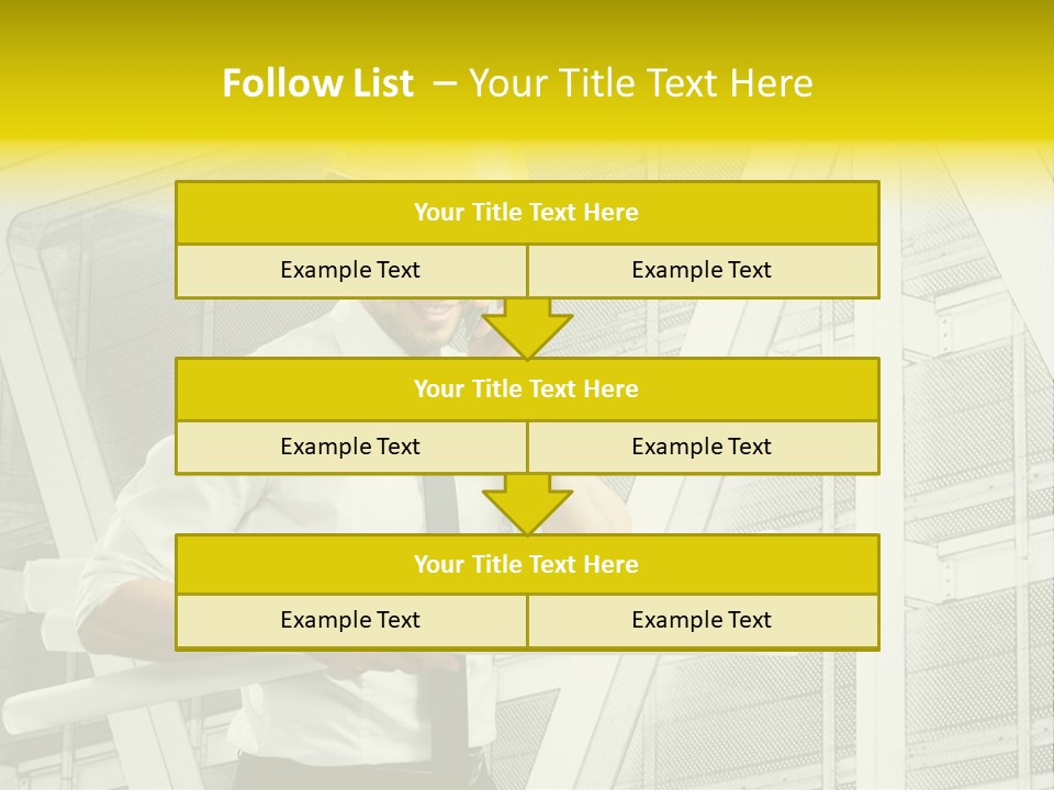 Building Industry Building Project Hardhat PowerPoint Template