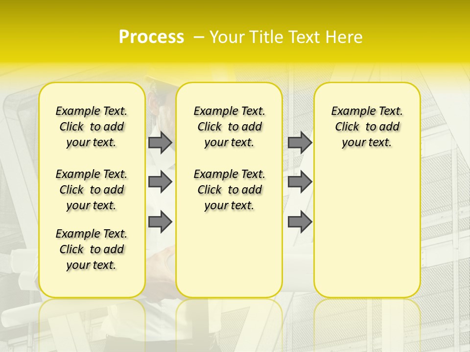 Building Industry Building Project Hardhat PowerPoint Template