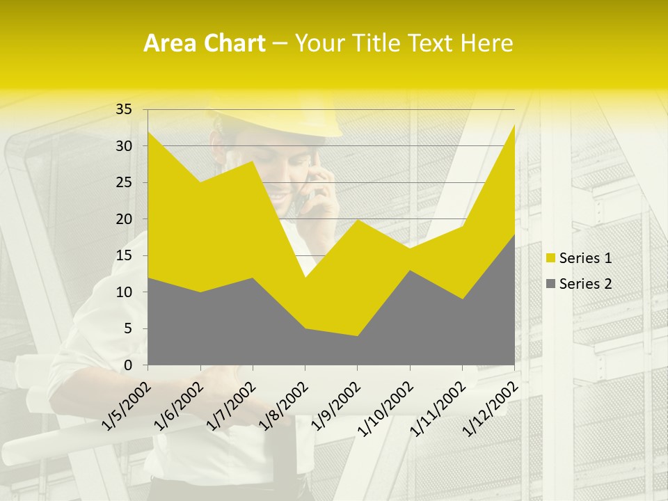 Building Industry Building Project Hardhat PowerPoint Template