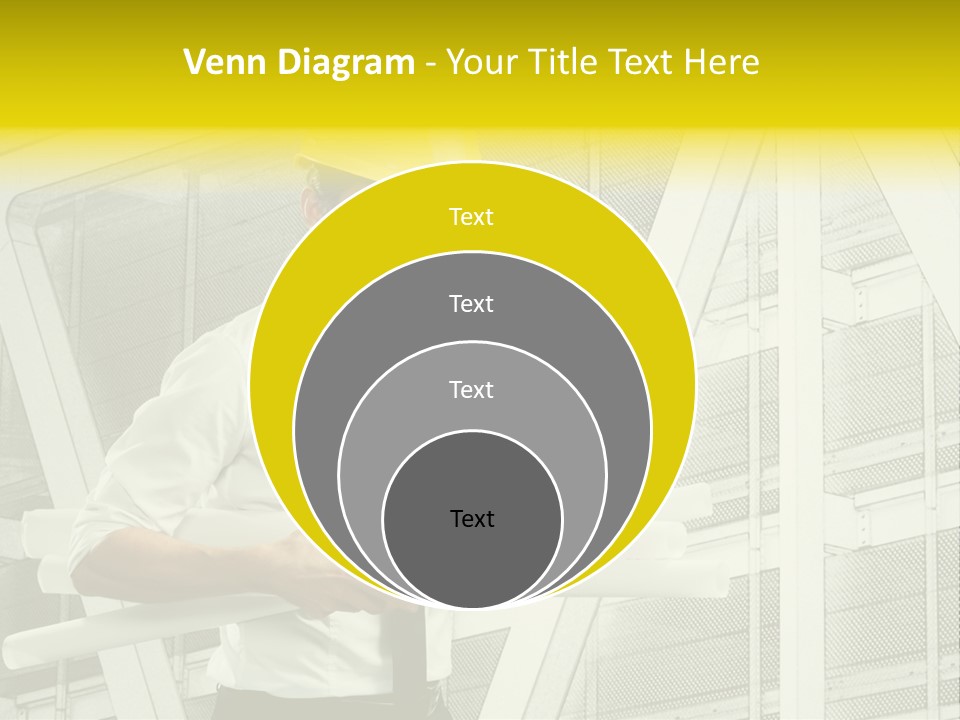 Building Industry Building Project Hardhat PowerPoint Template