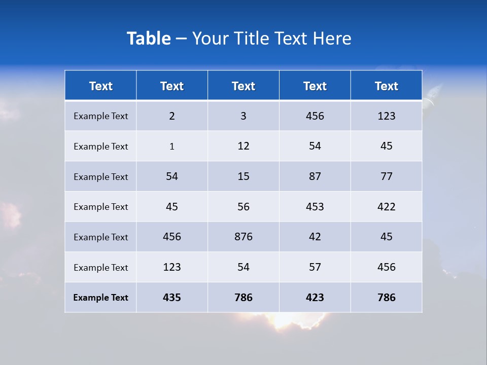 Spaceship Sunset Propulsion PowerPoint Template