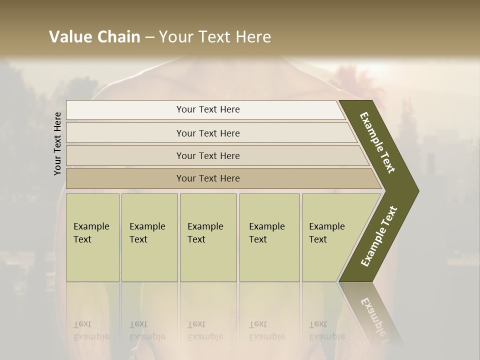 Masculine Pecs Lifestyle PowerPoint Template