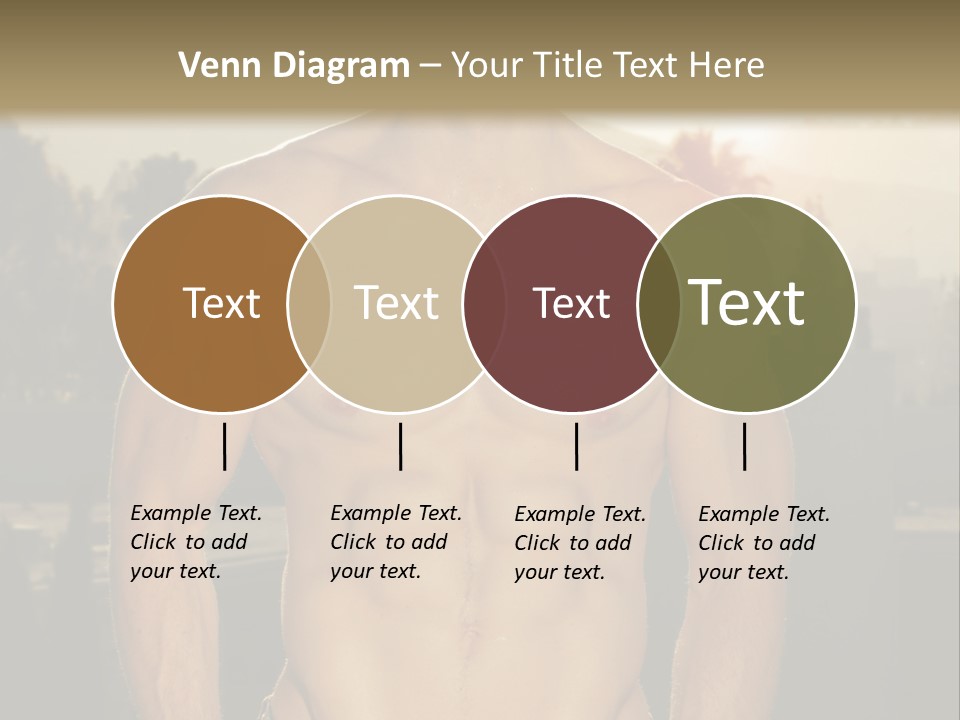 Masculine Pecs Lifestyle PowerPoint Template