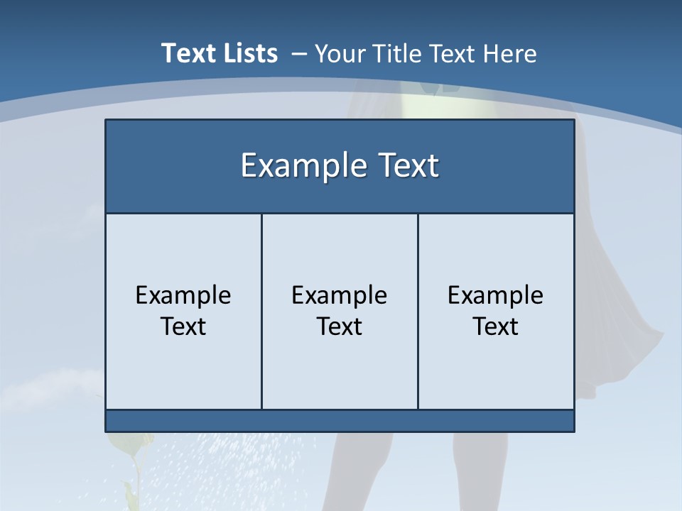 Man Sky Protect PowerPoint Template