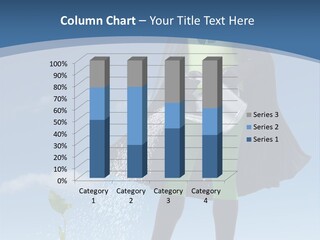 Man Sky Protect PowerPoint Template