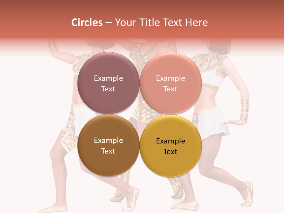 Pharaoh Fighter Pose PowerPoint Template