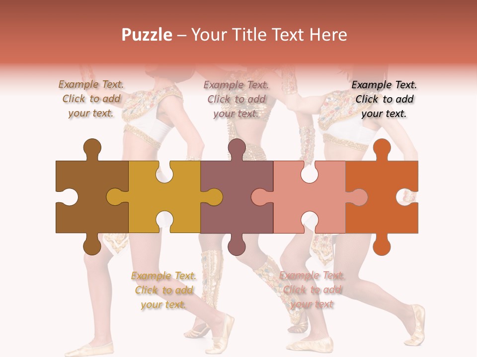 Pharaoh Fighter Pose PowerPoint Template