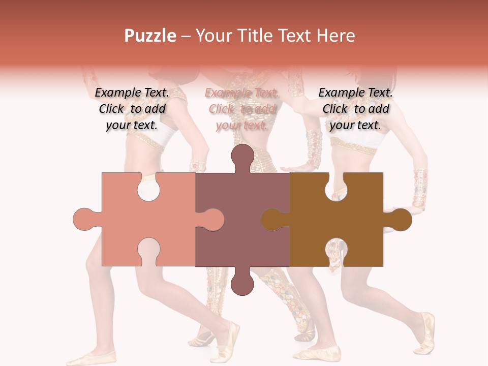 Pharaoh Fighter Pose PowerPoint Template