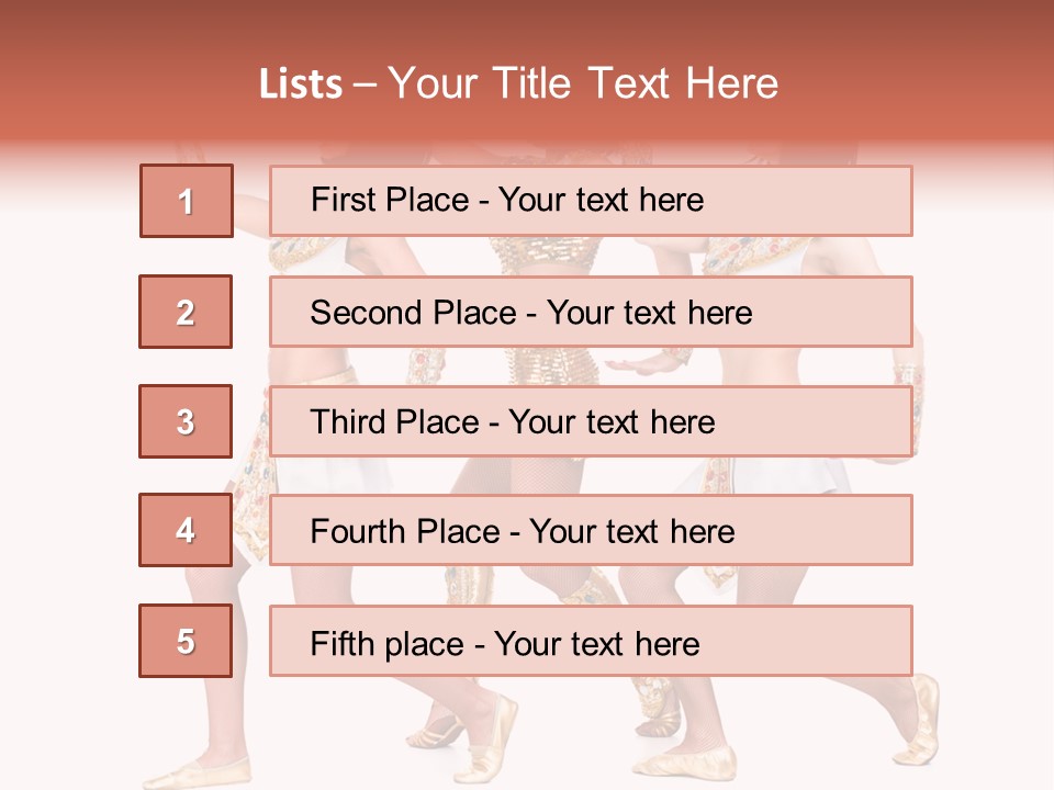 Pharaoh Fighter Pose PowerPoint Template