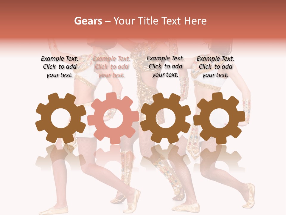 Pharaoh Fighter Pose PowerPoint Template