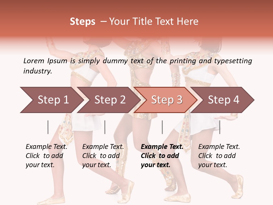 Pharaoh Fighter Pose PowerPoint Template