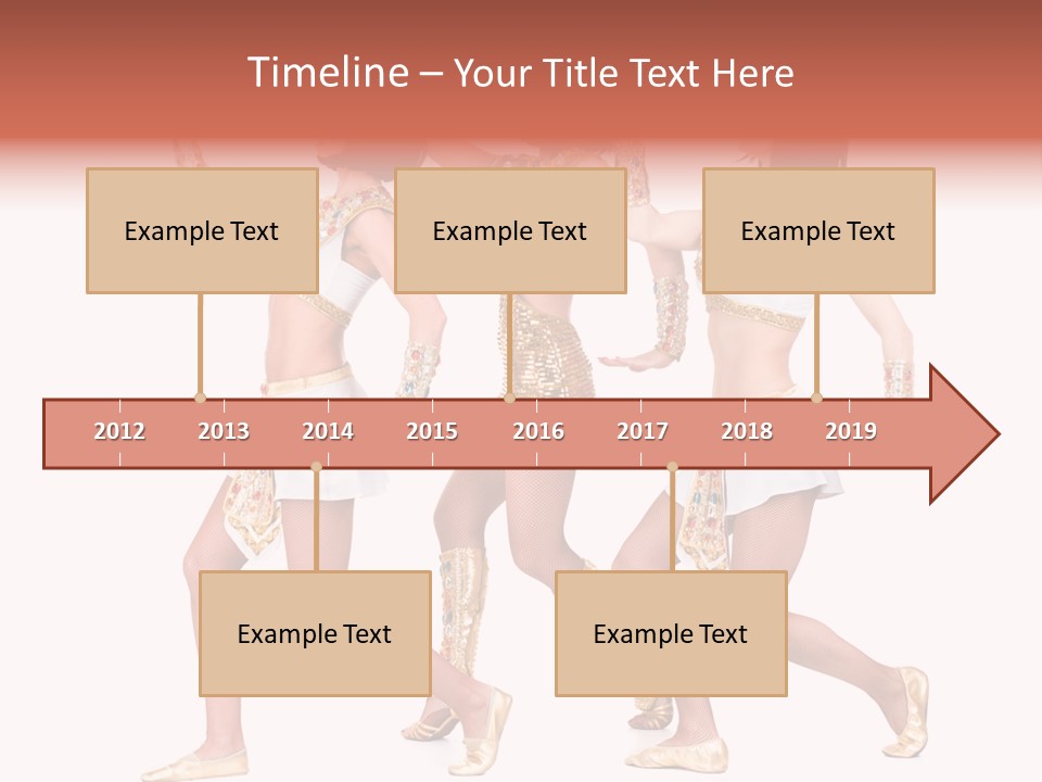 Pharaoh Fighter Pose PowerPoint Template