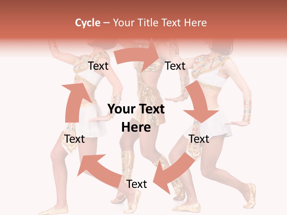 Pharaoh Fighter Pose PowerPoint Template