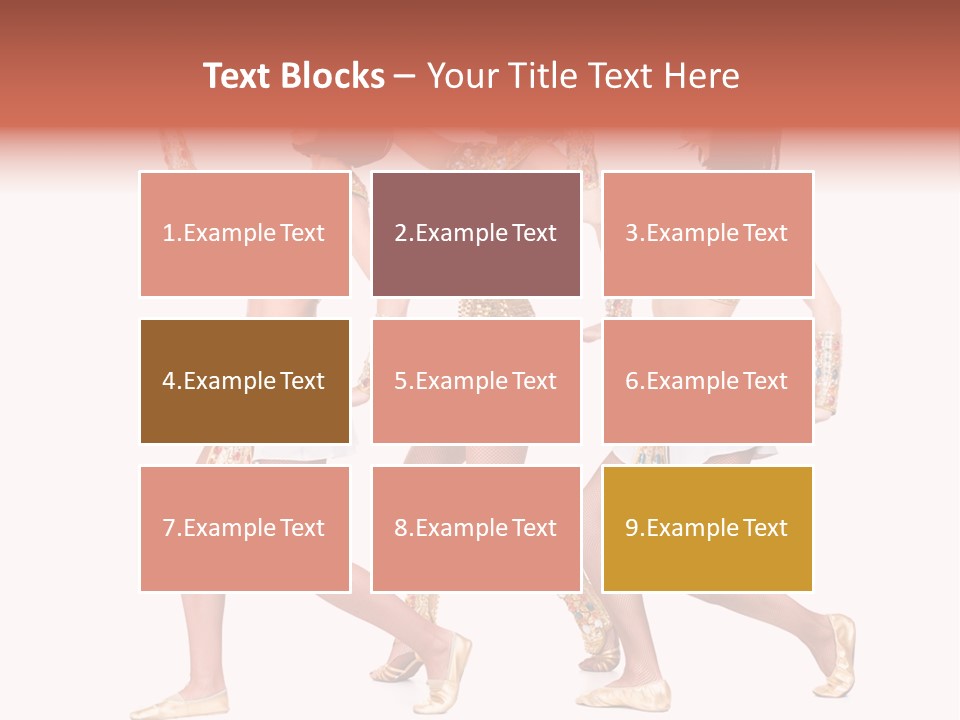 Pharaoh Fighter Pose PowerPoint Template