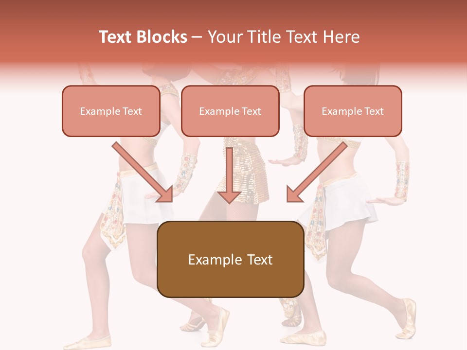Pharaoh Fighter Pose PowerPoint Template