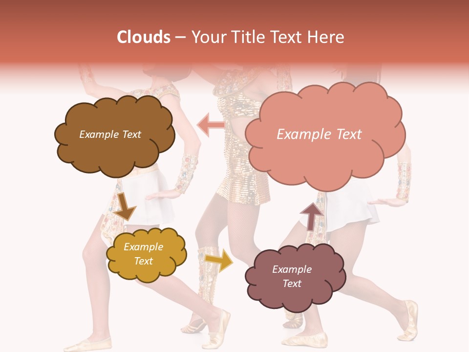 Pharaoh Fighter Pose PowerPoint Template