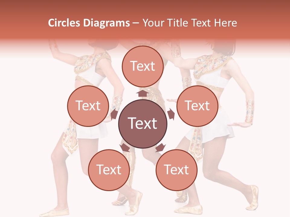 Pharaoh Fighter Pose PowerPoint Template