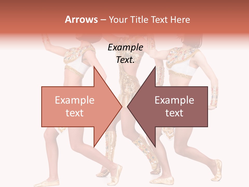 Pharaoh Fighter Pose PowerPoint Template