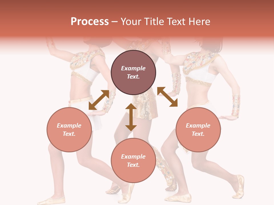 Pharaoh Fighter Pose PowerPoint Template