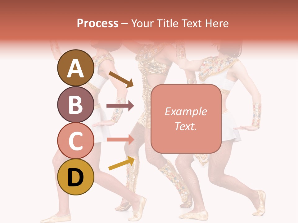 Pharaoh Fighter Pose PowerPoint Template