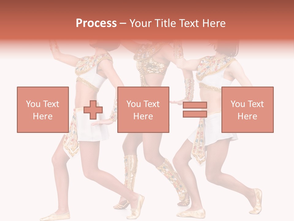 Pharaoh Fighter Pose PowerPoint Template