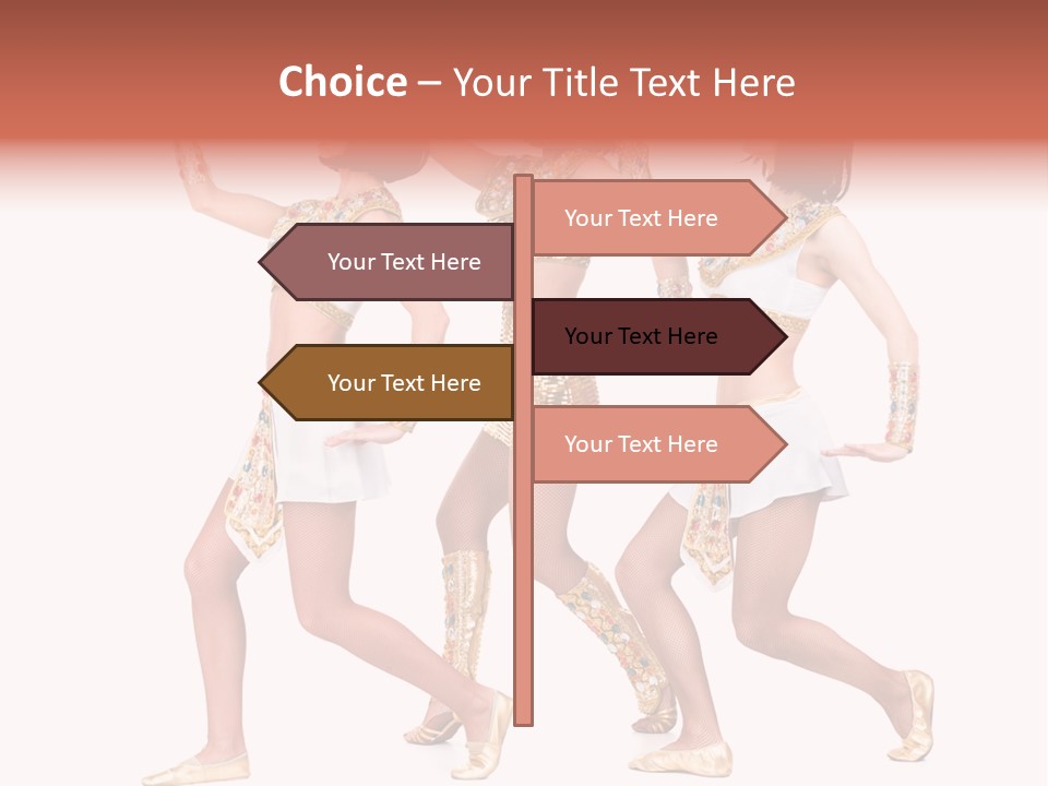 Pharaoh Fighter Pose PowerPoint Template