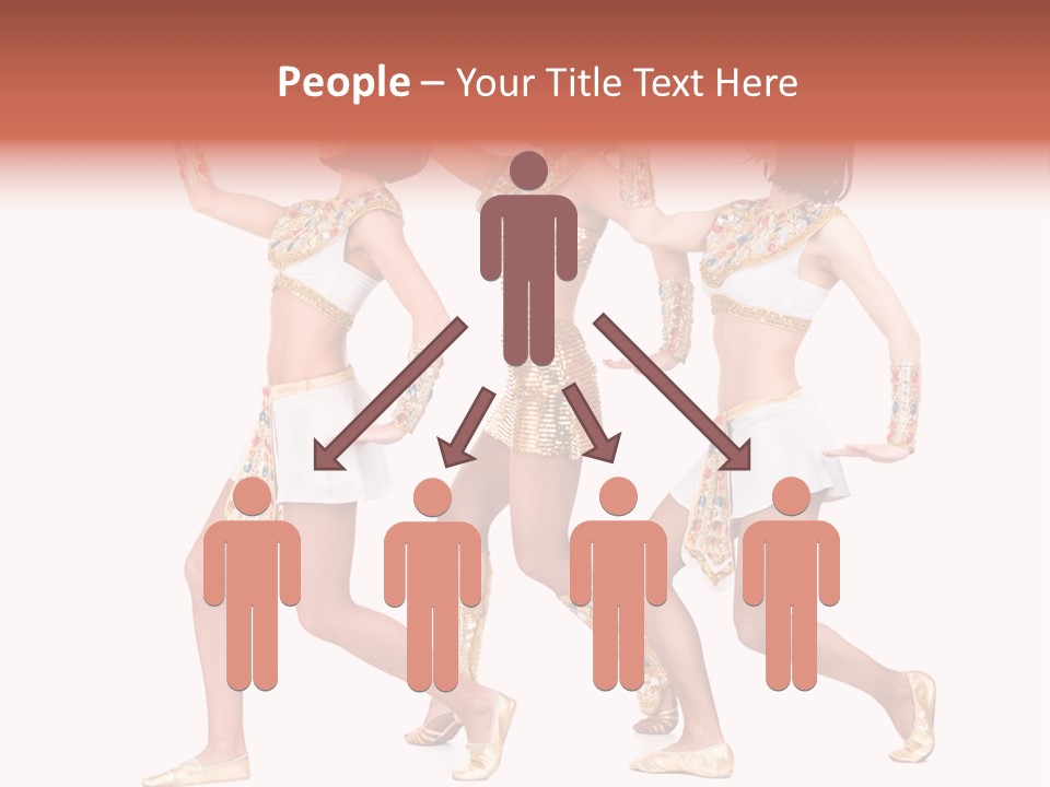 Pharaoh Fighter Pose PowerPoint Template