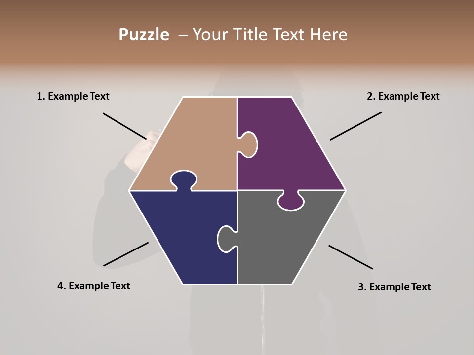 Attack Fire Guy PowerPoint Template