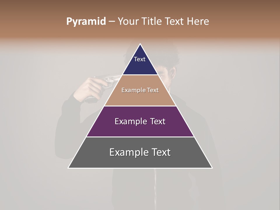Attack Fire Guy PowerPoint Template