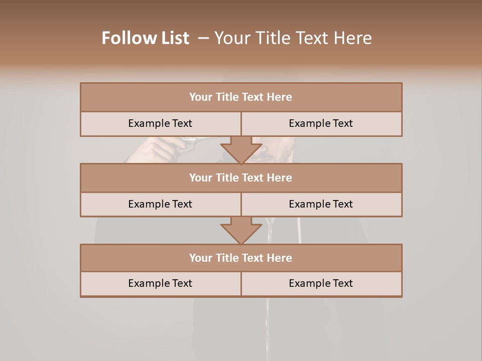 Attack Fire Guy PowerPoint Template