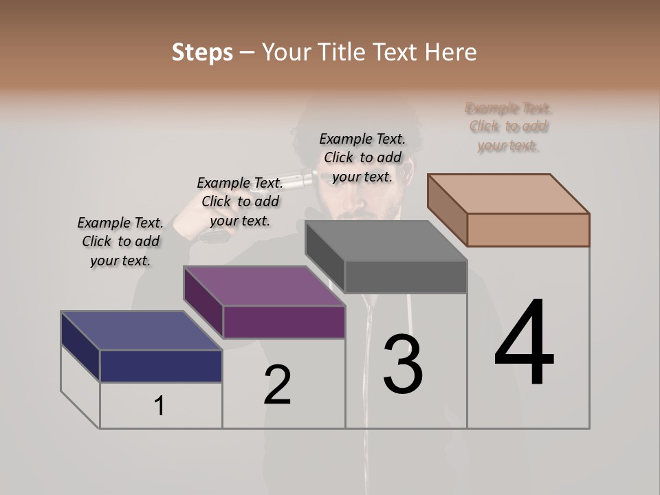 Attack Fire Guy PowerPoint Template