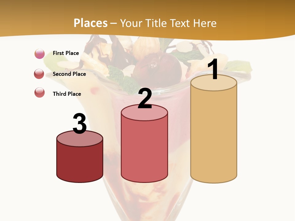 Eating Mixed Vanilla PowerPoint Template