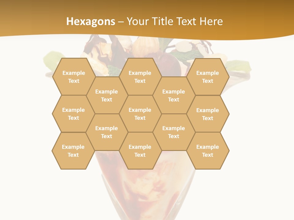 Eating Mixed Vanilla PowerPoint Template