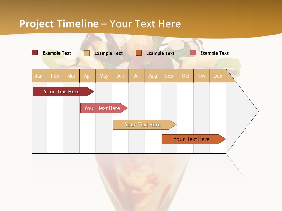 Eating Mixed Vanilla PowerPoint Template