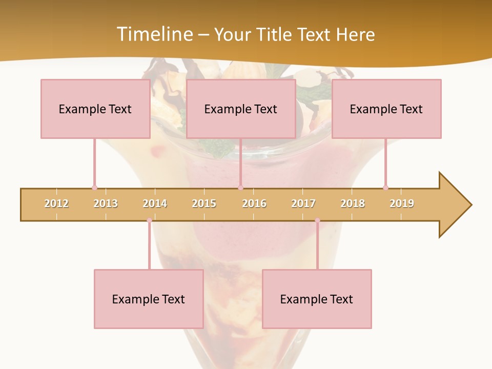 Eating Mixed Vanilla PowerPoint Template