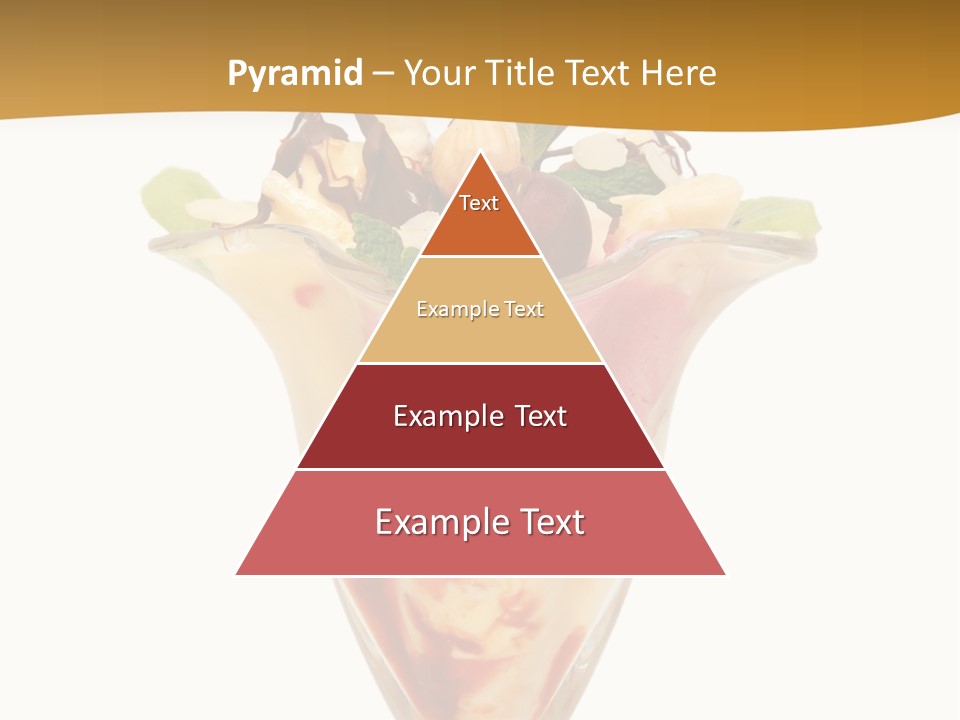 Eating Mixed Vanilla PowerPoint Template