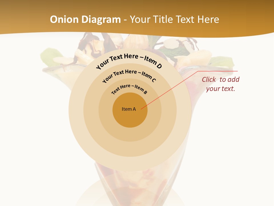 Eating Mixed Vanilla PowerPoint Template