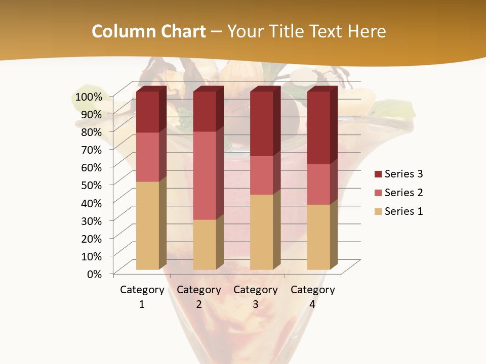 Eating Mixed Vanilla PowerPoint Template
