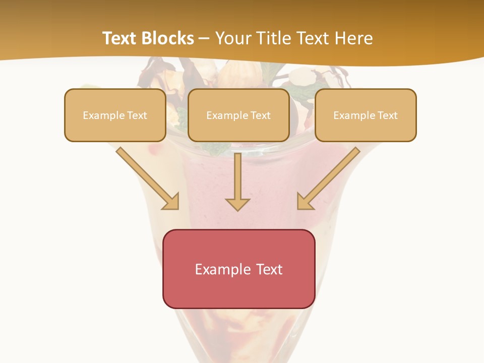Eating Mixed Vanilla PowerPoint Template
