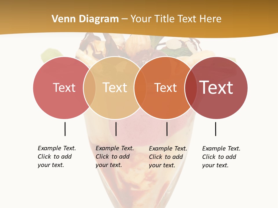 Eating Mixed Vanilla PowerPoint Template