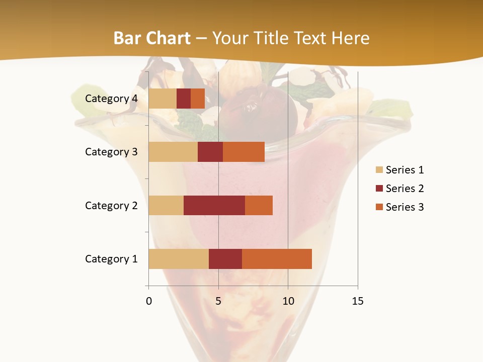 Eating Mixed Vanilla PowerPoint Template