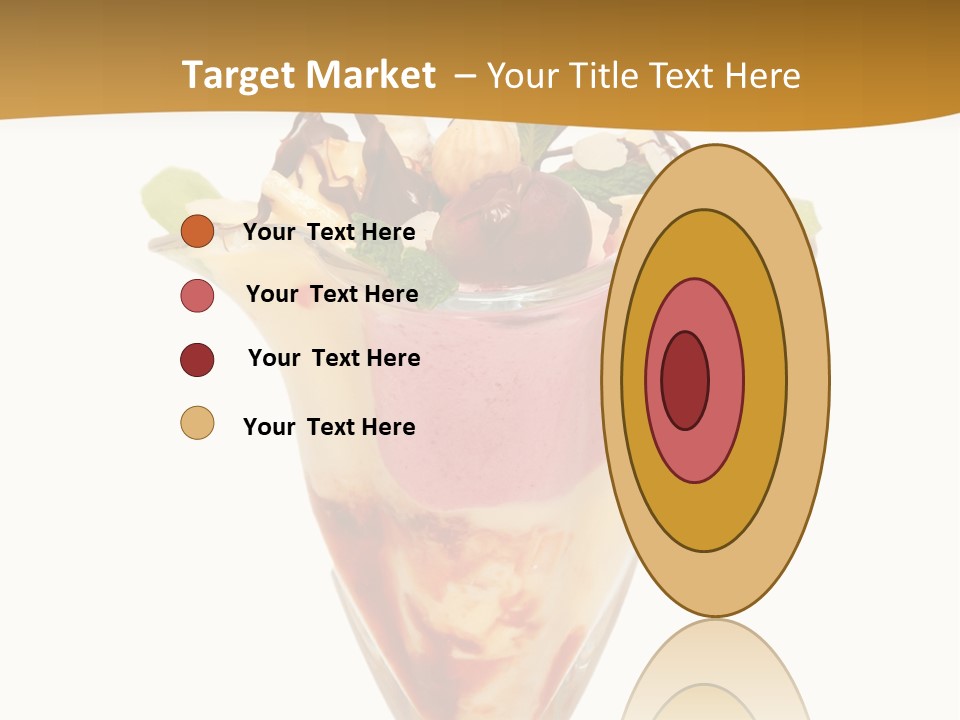 Eating Mixed Vanilla PowerPoint Template