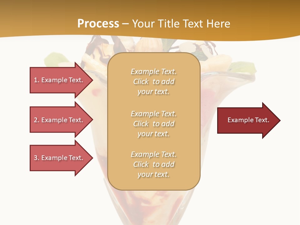 Eating Mixed Vanilla PowerPoint Template