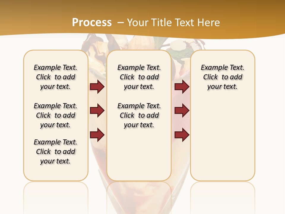 Eating Mixed Vanilla PowerPoint Template