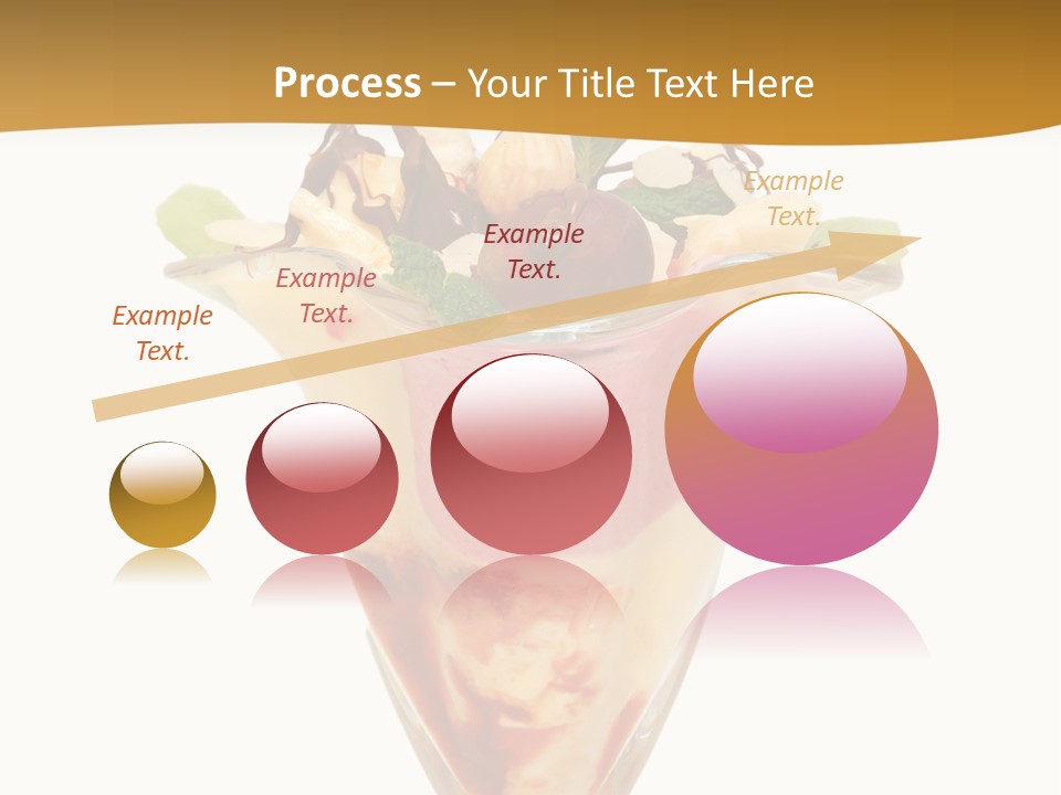 Eating Mixed Vanilla PowerPoint Template