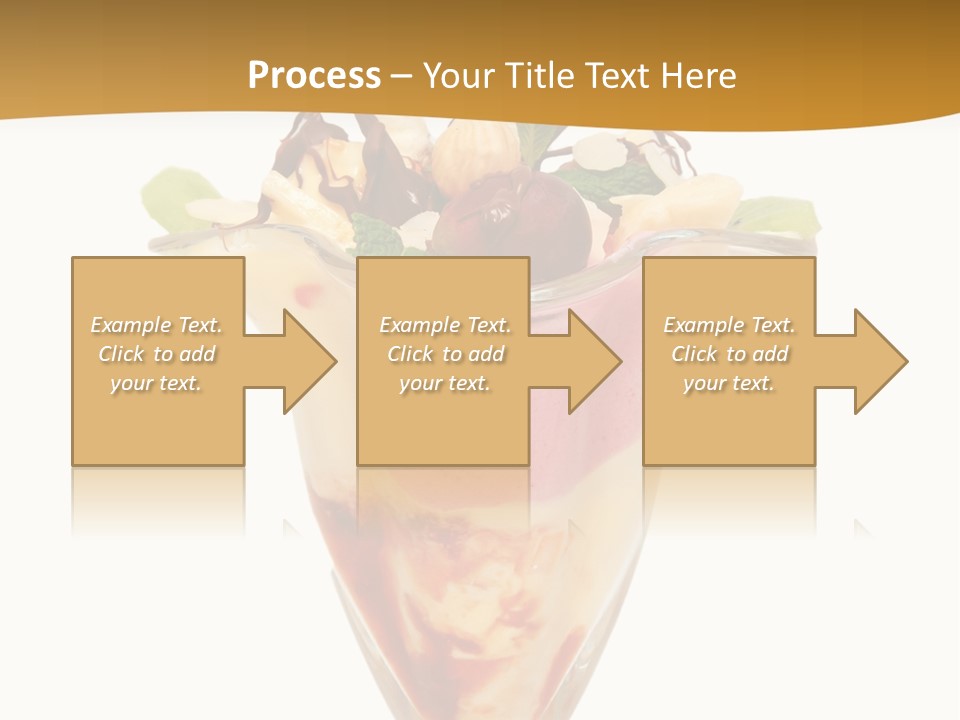 Eating Mixed Vanilla PowerPoint Template