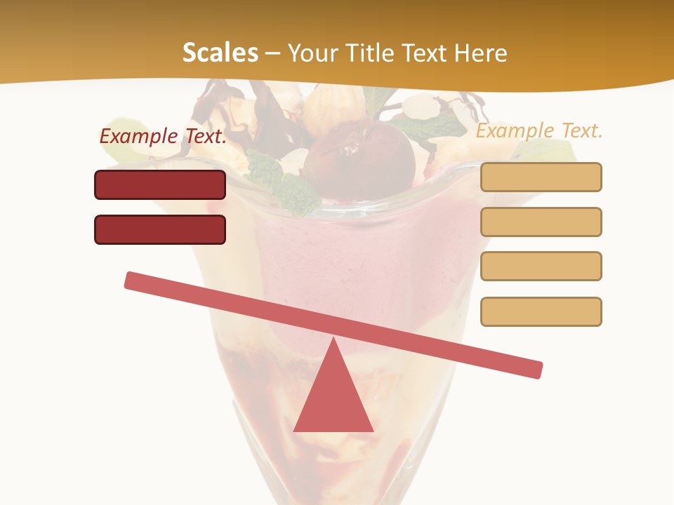 Eating Mixed Vanilla PowerPoint Template