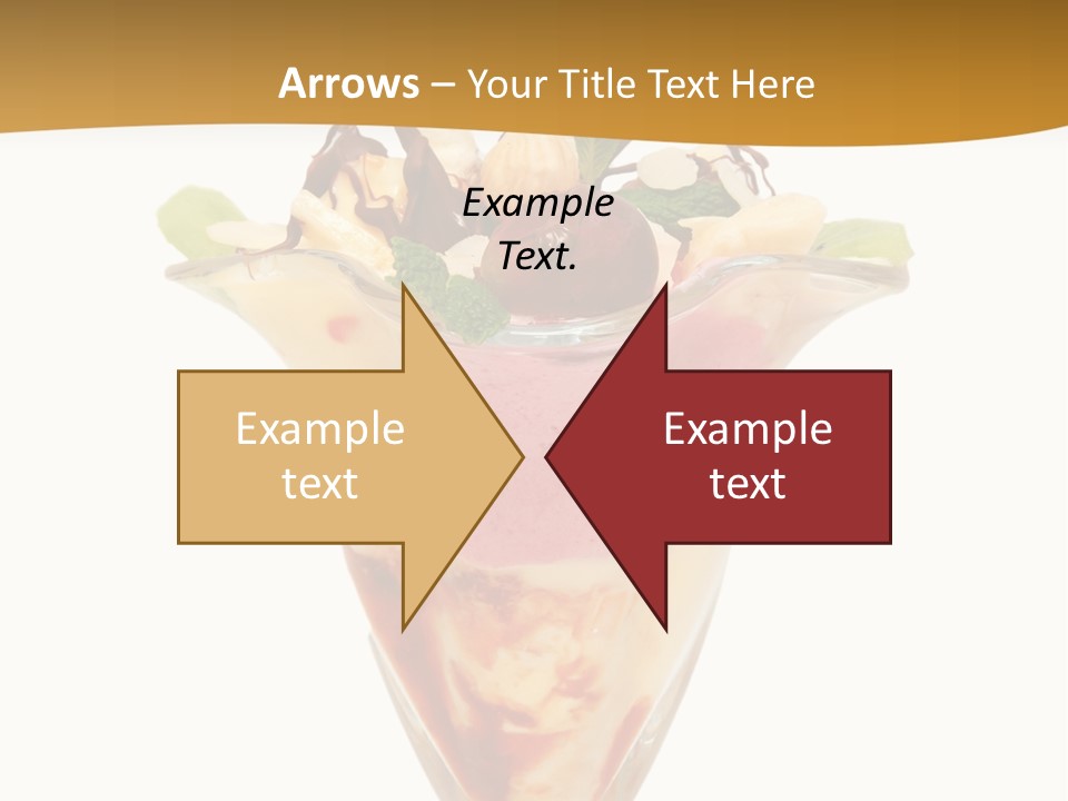 Eating Mixed Vanilla PowerPoint Template