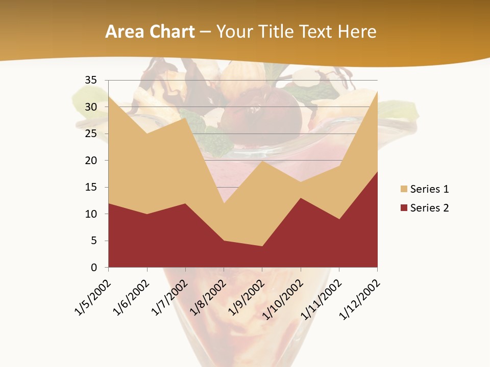 Eating Mixed Vanilla PowerPoint Template