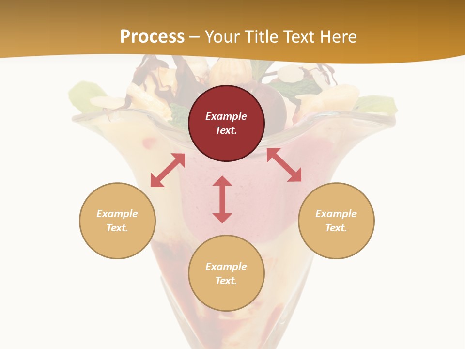 Eating Mixed Vanilla PowerPoint Template